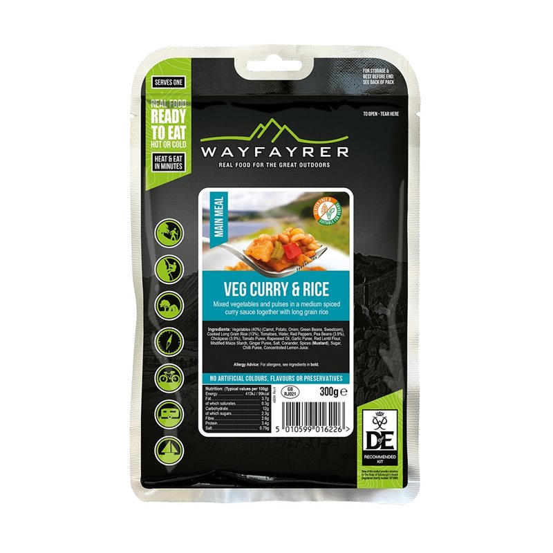 Wayfayrer Vegetable Curry & Rice